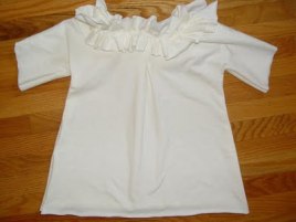 elizabethan collar tunic