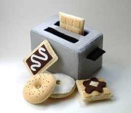 felt food toaster