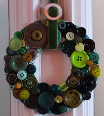 buttonwreath