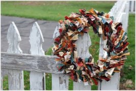 fabricwreath