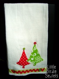 christmasappliqueteatowels