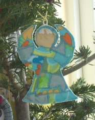 patchworkangelornament