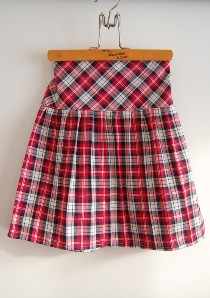 Plaid pleated clearance skirt quilt pattern