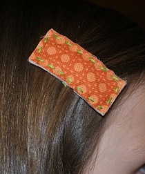 scrapfabricbarrette