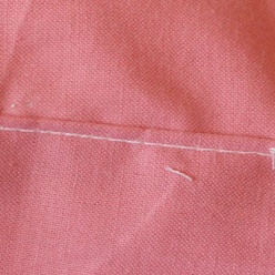 Crooked stitching