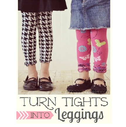 Tights into Leggings Tutorial at u-createcrafts_com_thumb