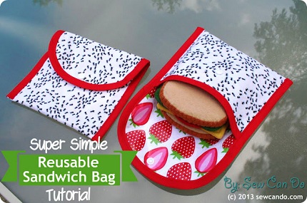 Super Simple Reusable Sandwich Bag