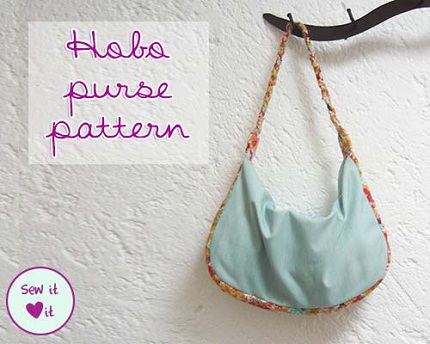 Free Hobo Printable Purse Patterns - Pattern for Purse - Purse Sewing  Pattern - How To Make A Hobo Bag