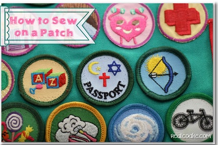 How to Sew on a Patch