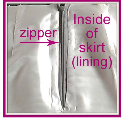 Video tutorial: Stitch a zipper to your skirt lining by machine