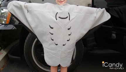 Tutorial: Last-minute stingray costume