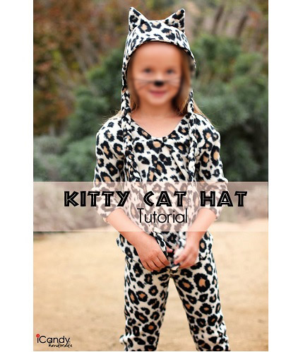 Free pattern: Fleece kitty cat hat