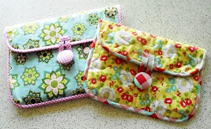 Tutorial: Easy quilted iPad sleeve