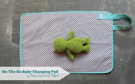 Tutorial: On the Go Baby Changing Pad