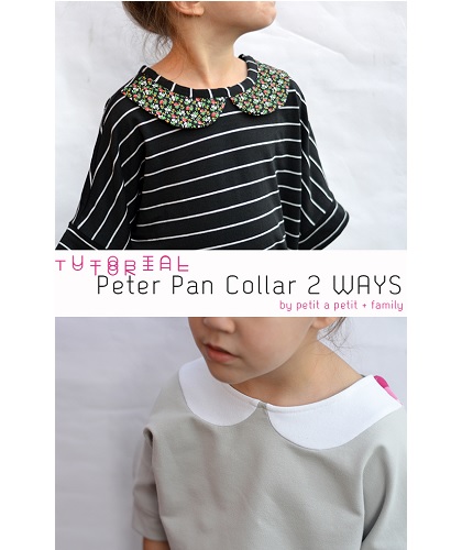 Tutorial: 2 ways to make a Peter Pan collar 