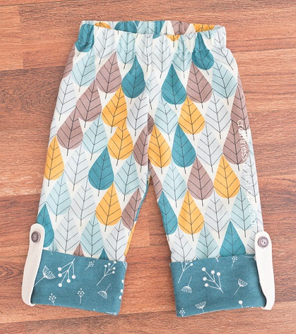 Free pattern: Cuffed pajama pants for toddlers