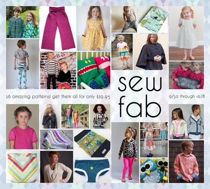 SewFab limited time pattern bundle