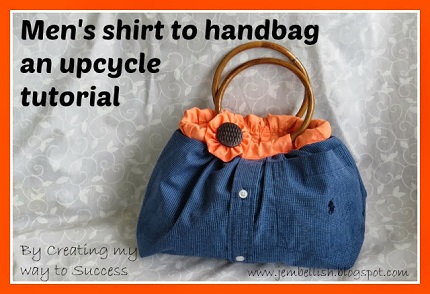 Tutorial: Make a bag from a button up shirt