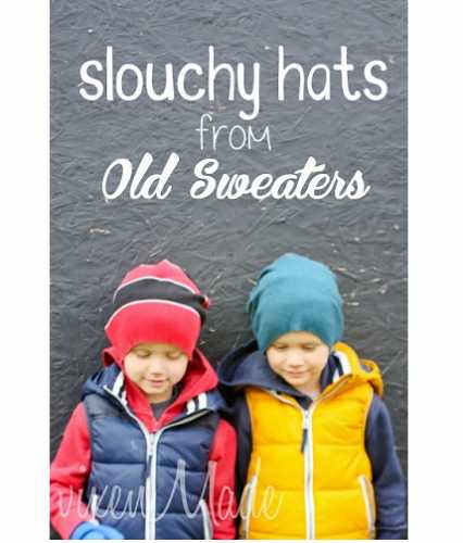 Tutorial: Make a slouchy hat from an old sweater