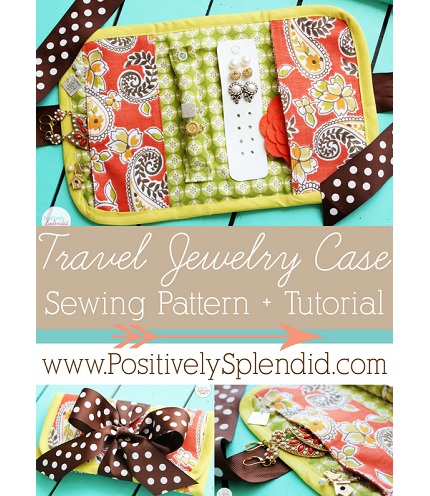 Tutorial: Travel jewelry wallet