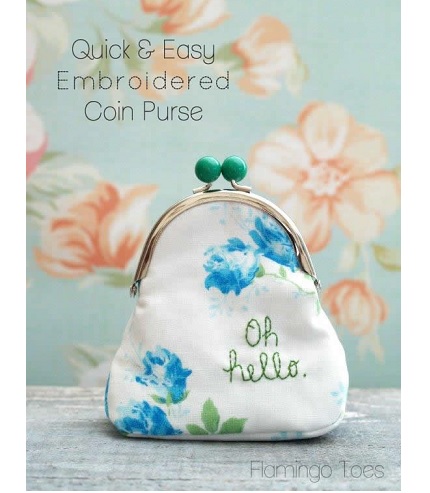 quickeasyembroideredcoinpurse