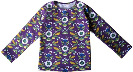 Free pattern: Child's basic long-sleeved t-shirt