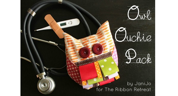 Free pattern: Owl Ouchie Pack