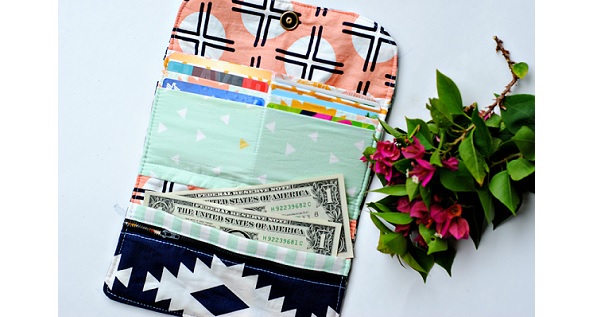 Tutorial: DIY fabric wallet