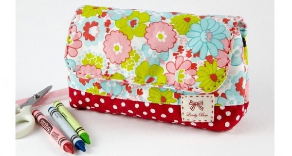 Tutorial: Back-to-school supply pouch