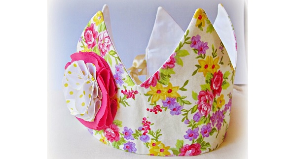 Tutorial: Fabric princess or prince dress-up crown