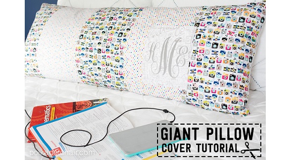 Tutorial: Body pillow cover