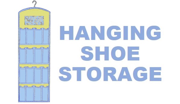 Free pattern: Hanging shoe organizer