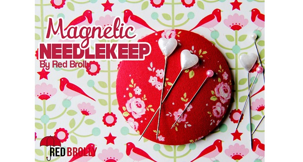 Tutorial: Fabric covered magnetic pinkeeper