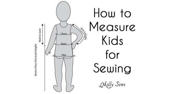 Video tutorial: How to measure kids for sewing clothes