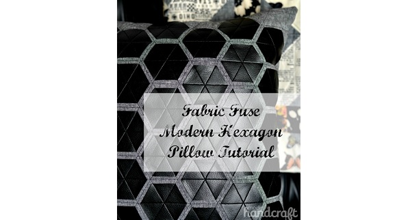 Tutorial: Modern hexagon pillow