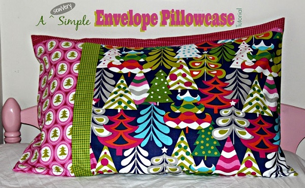 Tutorial: sewVery Simple Envelope Pillowcases