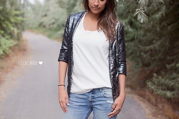 Tutorial: DIY Sequin Cardi