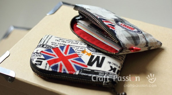 Tutorial: Zipper card pouch