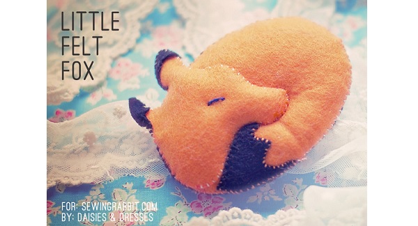 Free pattern: Little Felt Fox