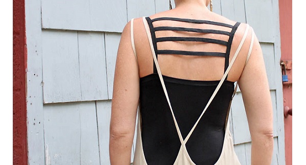 Tutorial: DIY cage bra top