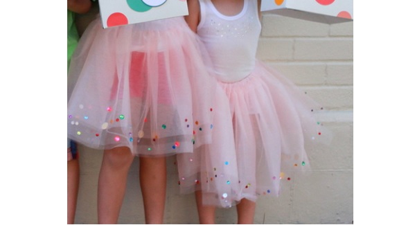 Tutorial: Sparkle confetti tutu