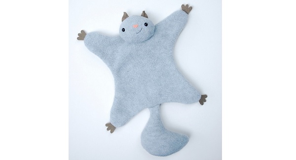 Free pattern: Flying Squirrel softie