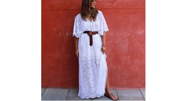 Tutorial: DIY lace kaftan