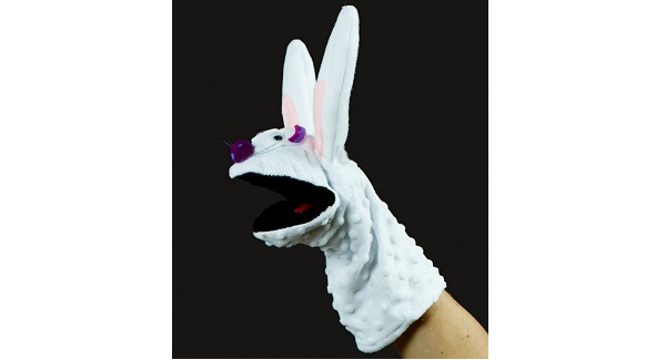 Free pattern: Rabbit hand puppet