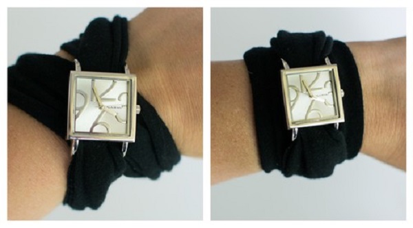 Tutorial: Stretch knit wrap watchband