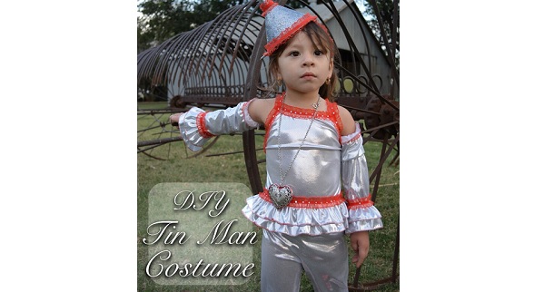 Inspiration: $20 DIY Tin Man Halloween Costume