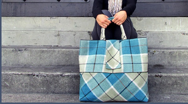 Tutorial: The Quintessential Plaid Tote