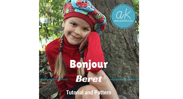 Free pattern: Bonjour Beret for little girls