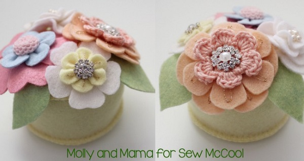 Tutorial: Pretty Posy Pincushion