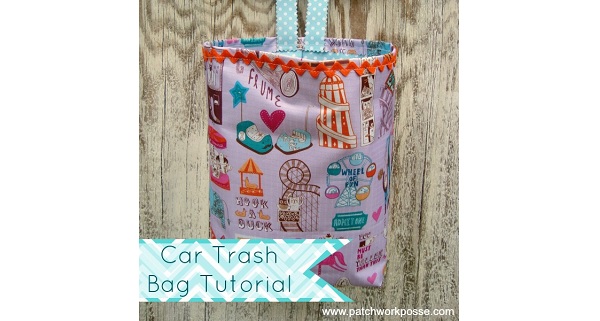 Tutorial: Hanging trash bag for your car